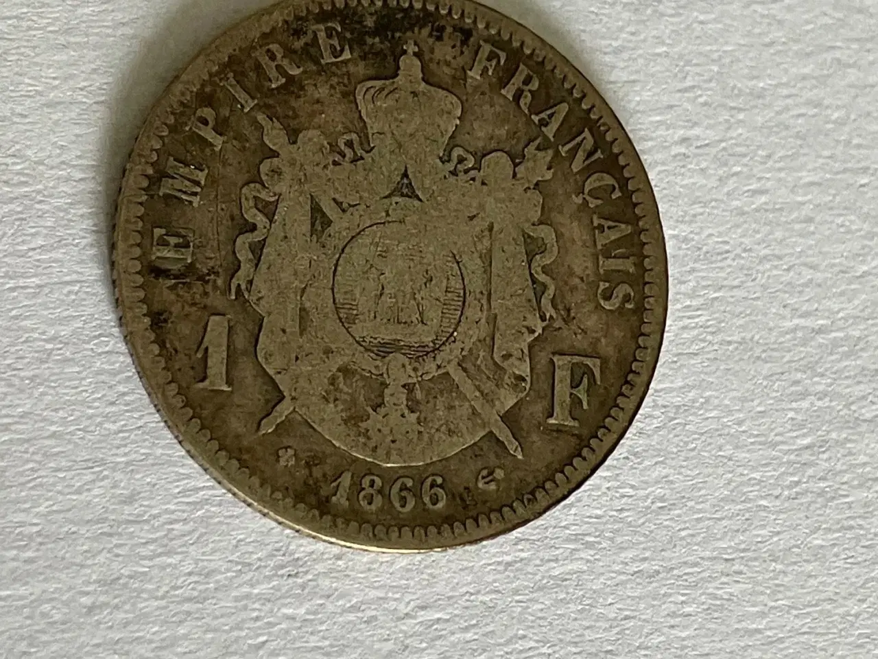Billede 1 - 1 Franc France 1866