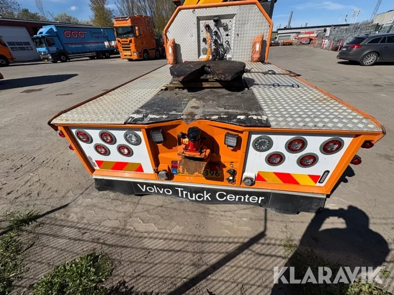 Billede 9 - Lastbil Volvo FH16 550 6x4 med mobilkran sværgodstrækker