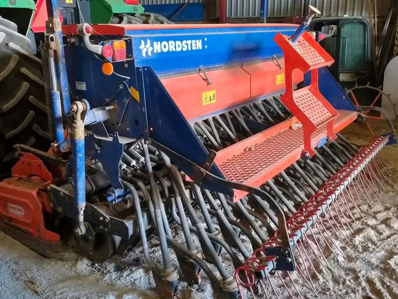 Billede 3 - Maschio Rotorharve 3 m med Nordsten NS 3030 såmaskine