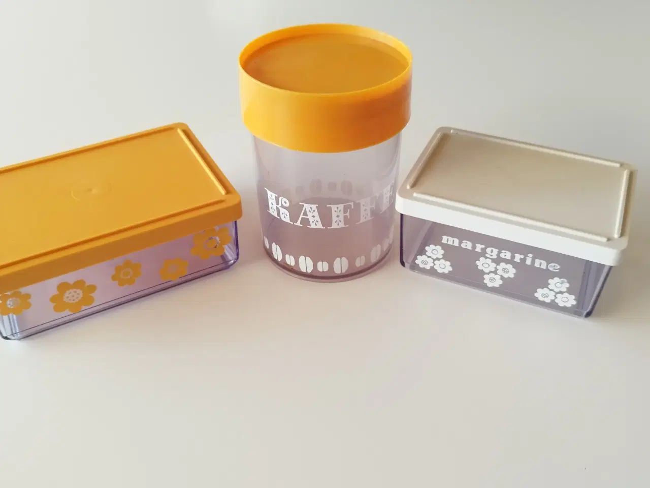 Billede 1 - Plast dåser KOLD design vintage