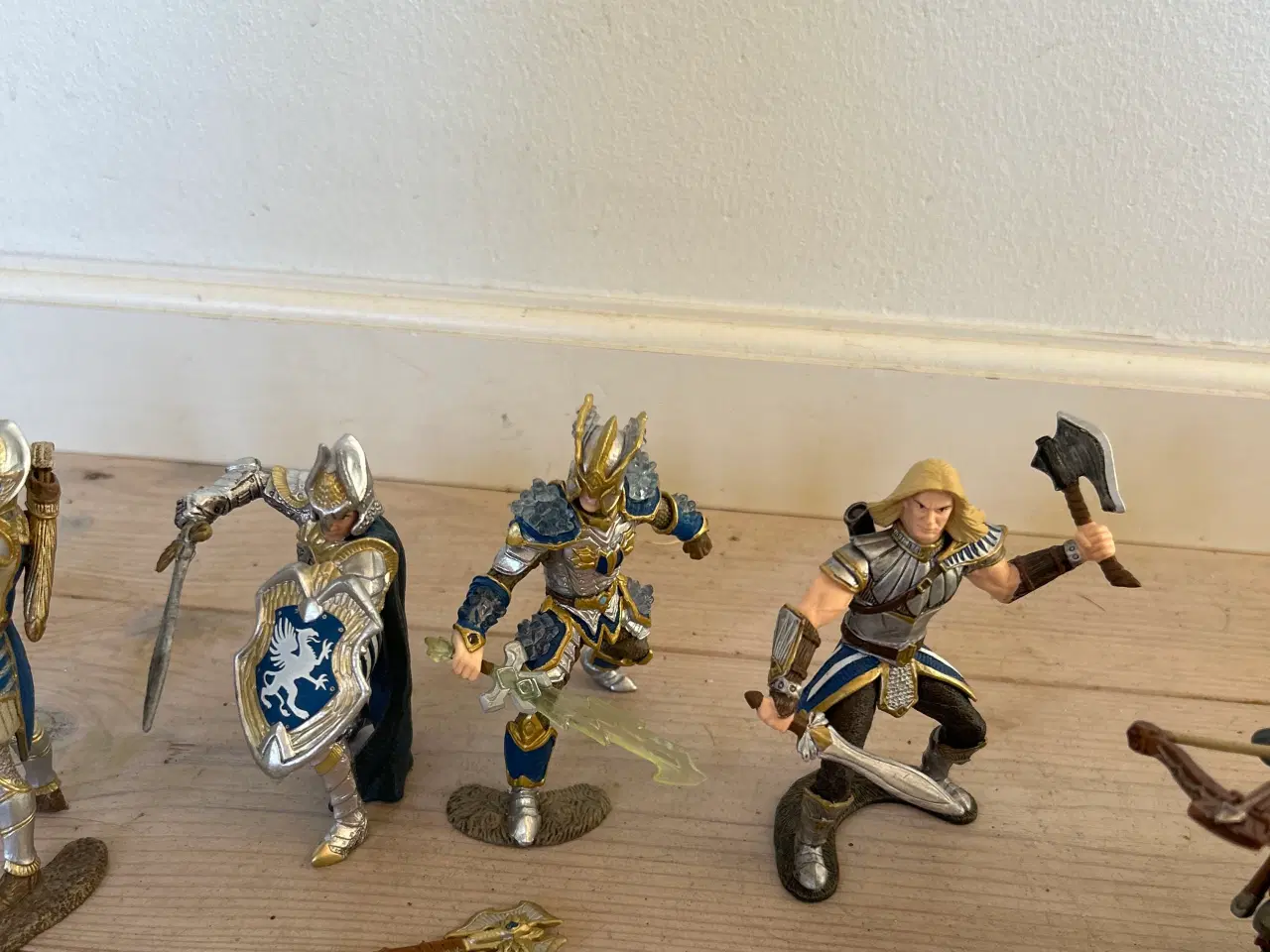 Billede 6 - 8 Schleichs figurer af riddere + hest