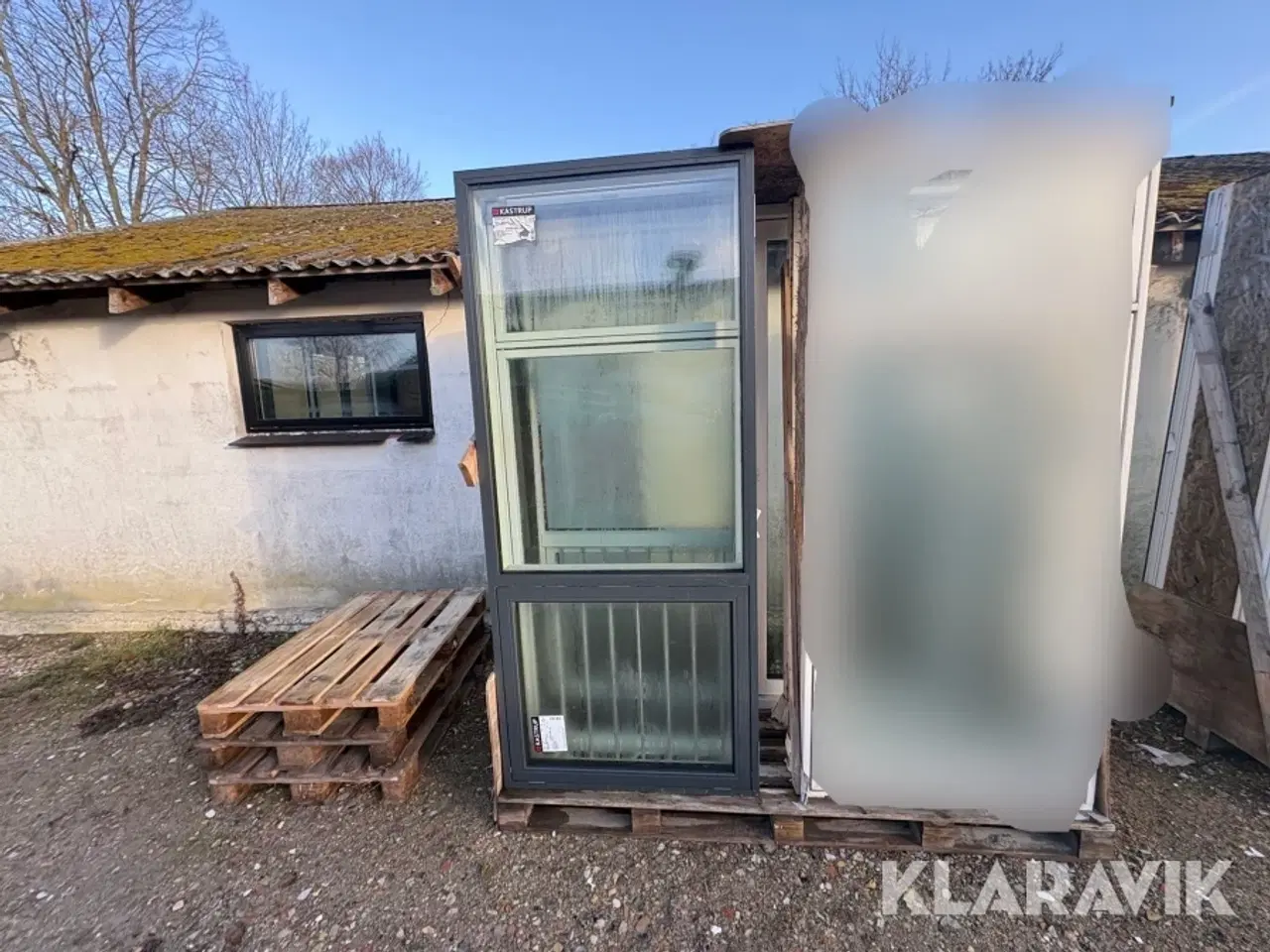 Billede 2 - Glasparti med vindue Kastrup 220x95 cm 1 styk - 3 lags