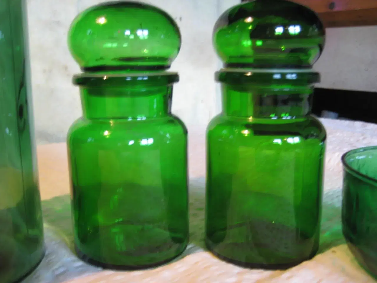 Billede 2 - Glasting  ( grøn )