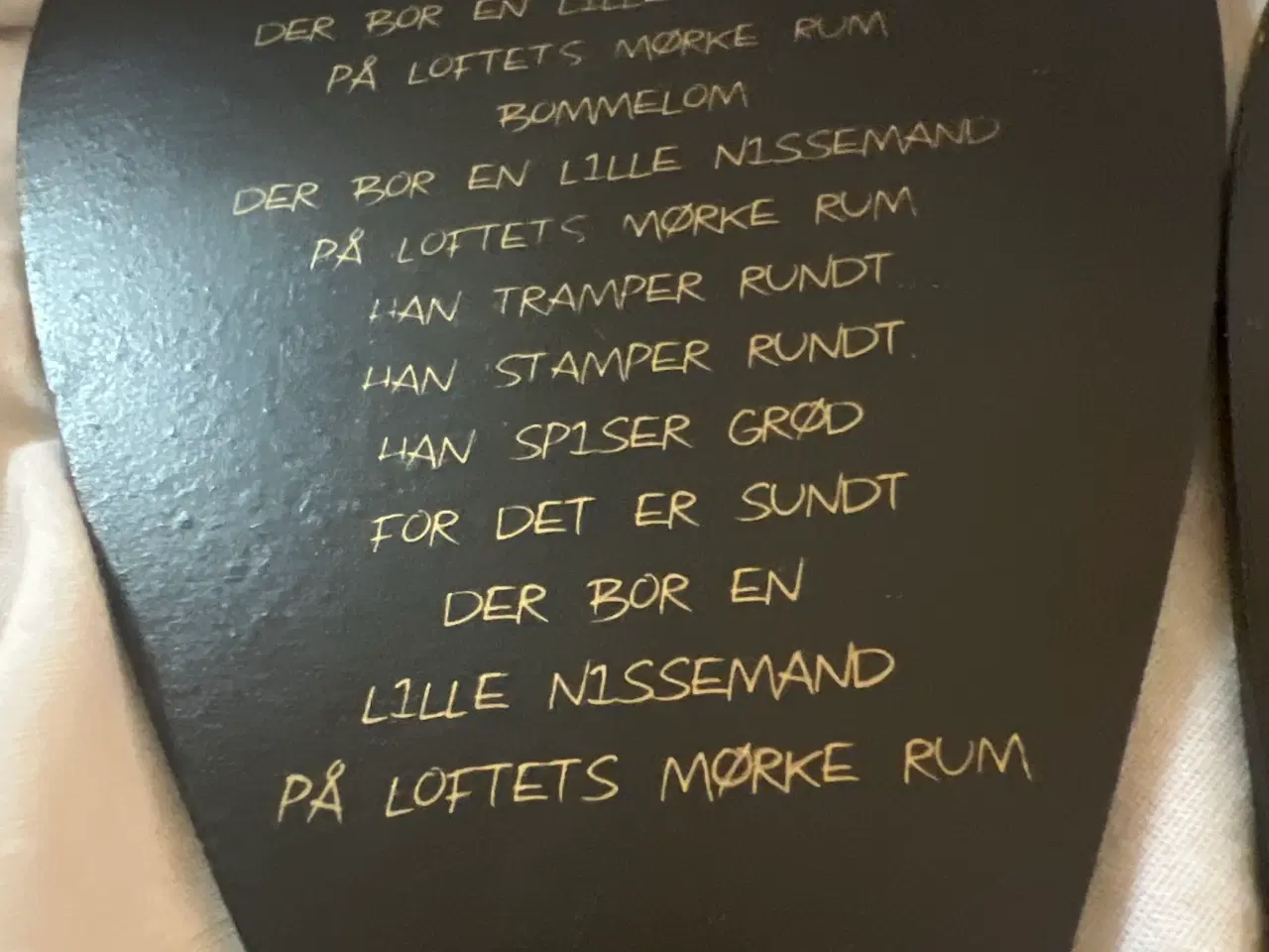 Billede 4 - Julehjerte  i træ
