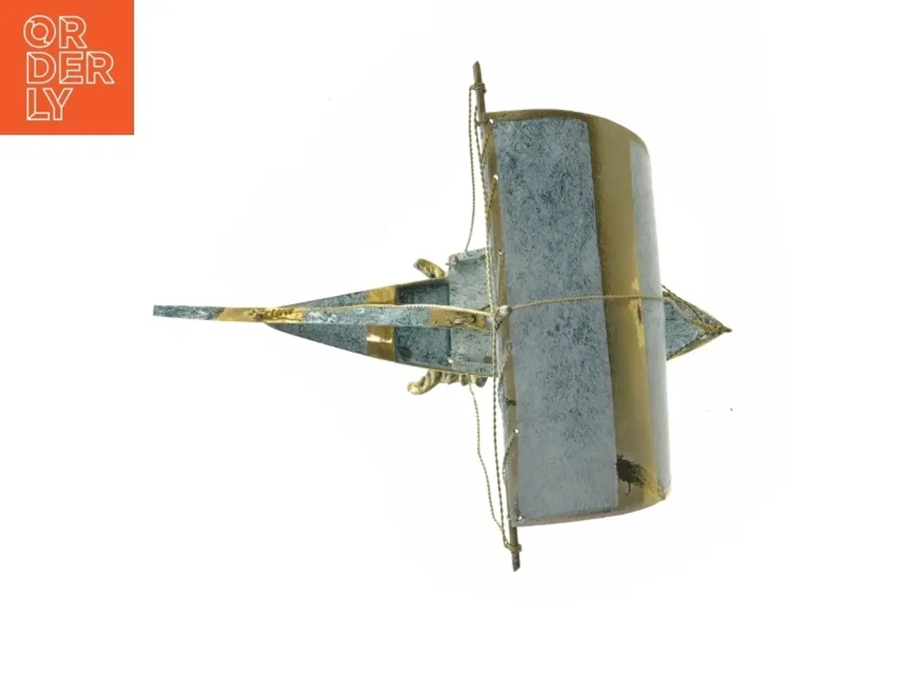 Billede 4 - Dekorativt sejlskib (str. 23,5x24,5 cm)