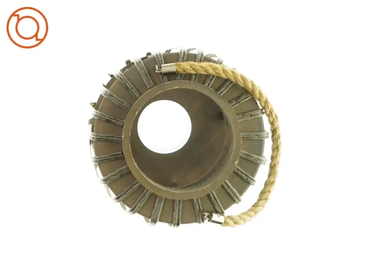 Billede 2 - Lanterne til fyrfadslys (str. HØ: 30x20 cm )