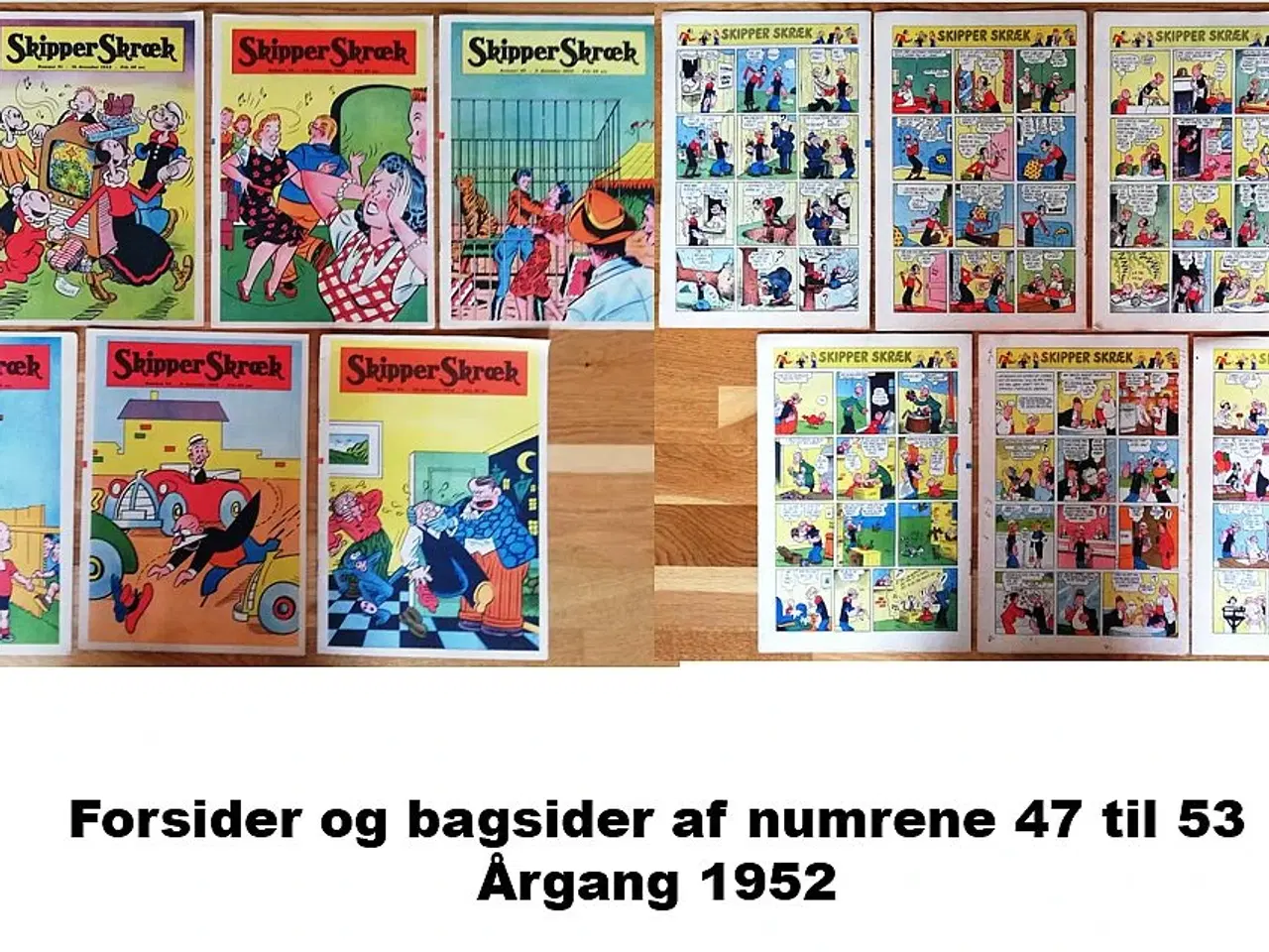 Billede 9 - SKIPPER SKRÆK. Komplet årgang 1952 