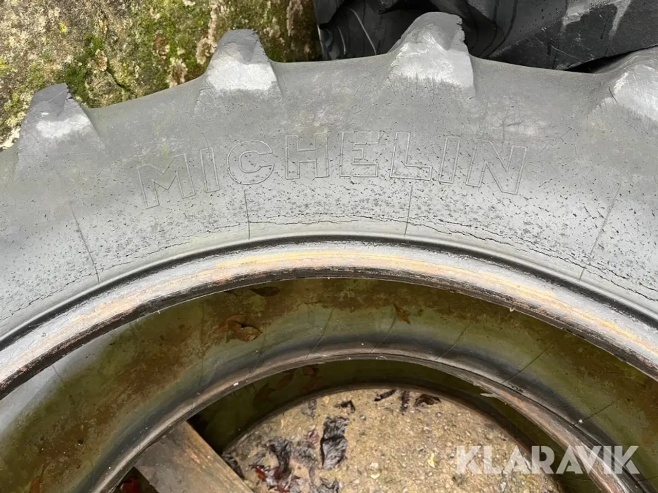 Billede 4 - Traktordæk Michelin 18.4R38 - 2 styk
