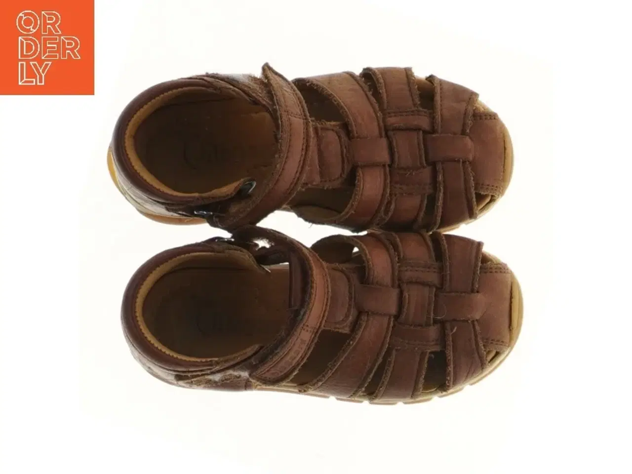 Billede 3 - Brune børnesandaler str. 25 fra Bisgaard (str. 25 )