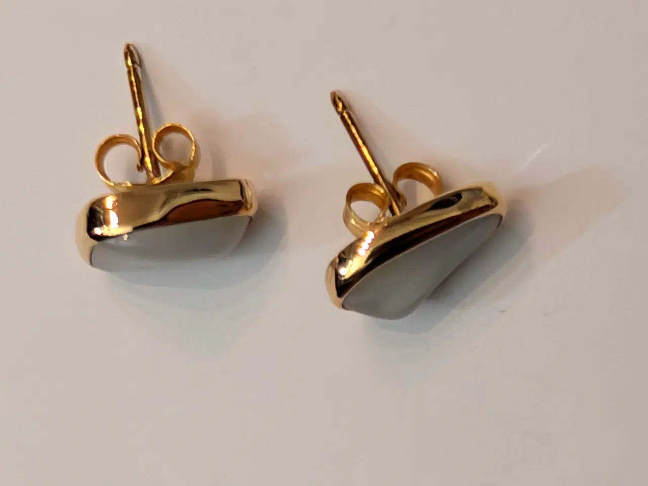 Billede 7 - Guld sæt halskæde ørestikker og vedhæng.samæet