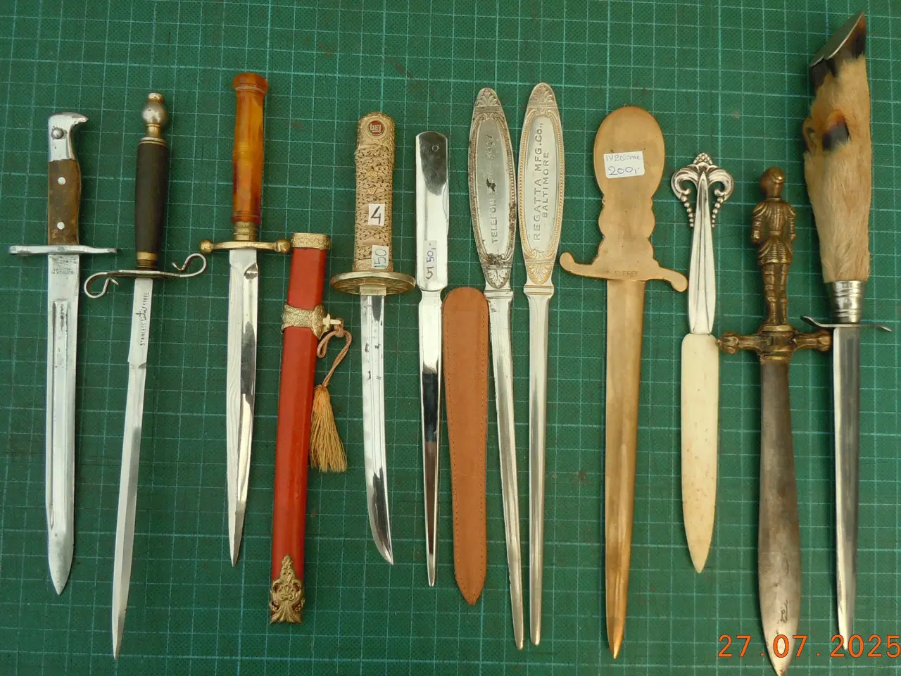 Billede 6 - Papirknive, Brevåbnere Vintage og antikke.