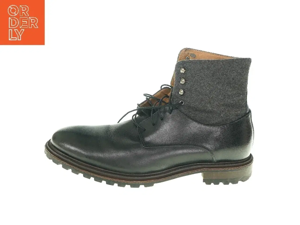 Billede 1 - Sorte støvler (str. 45)