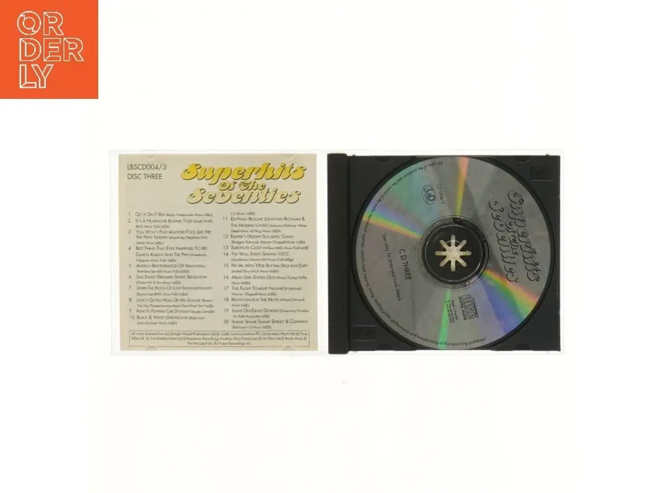 Billede 3 - Superhits of the Seventies CD (str. 12,5x14 cm)