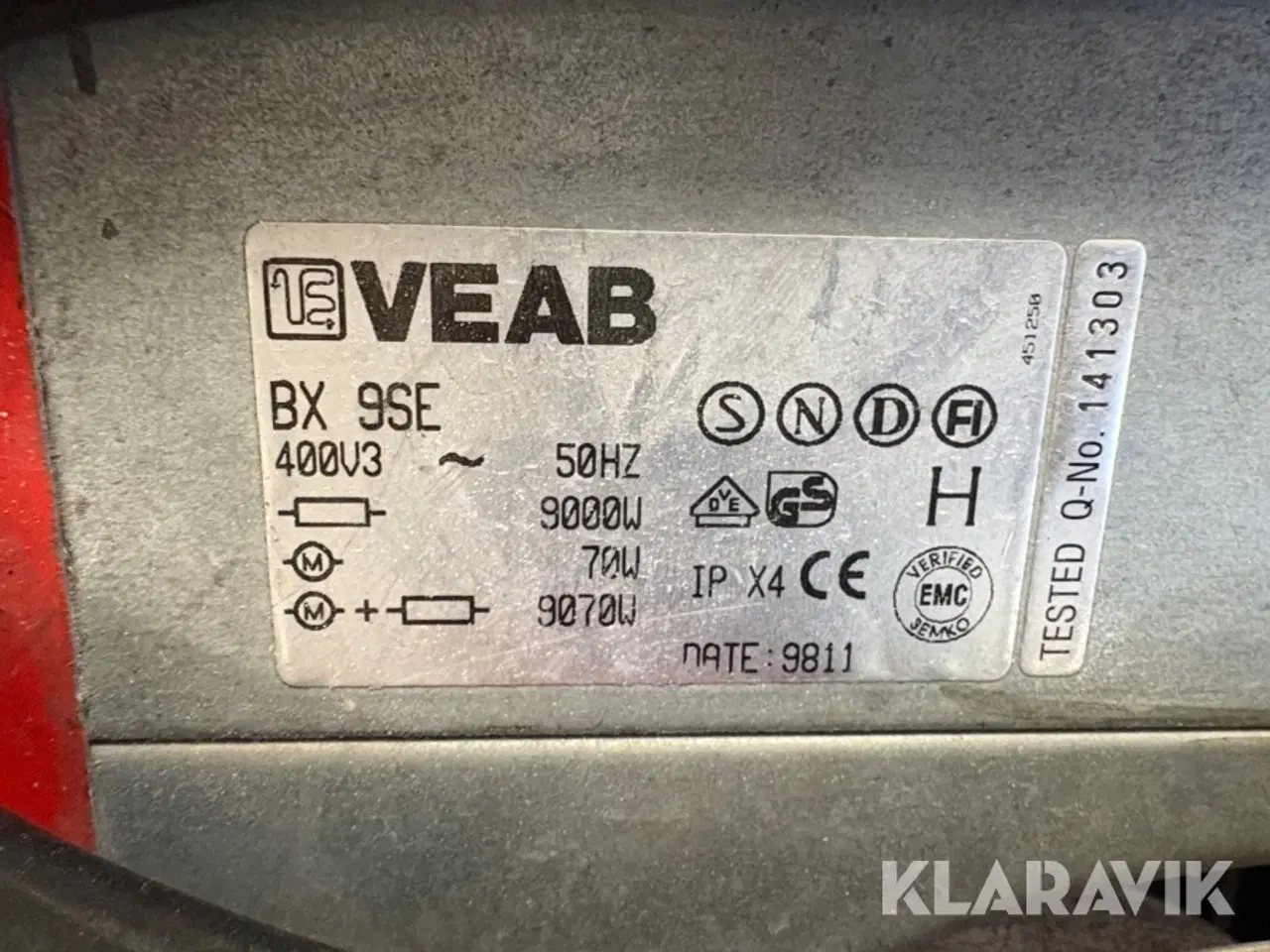 Billede 8 - Varmeblæser Veab BX9 - 6 styk