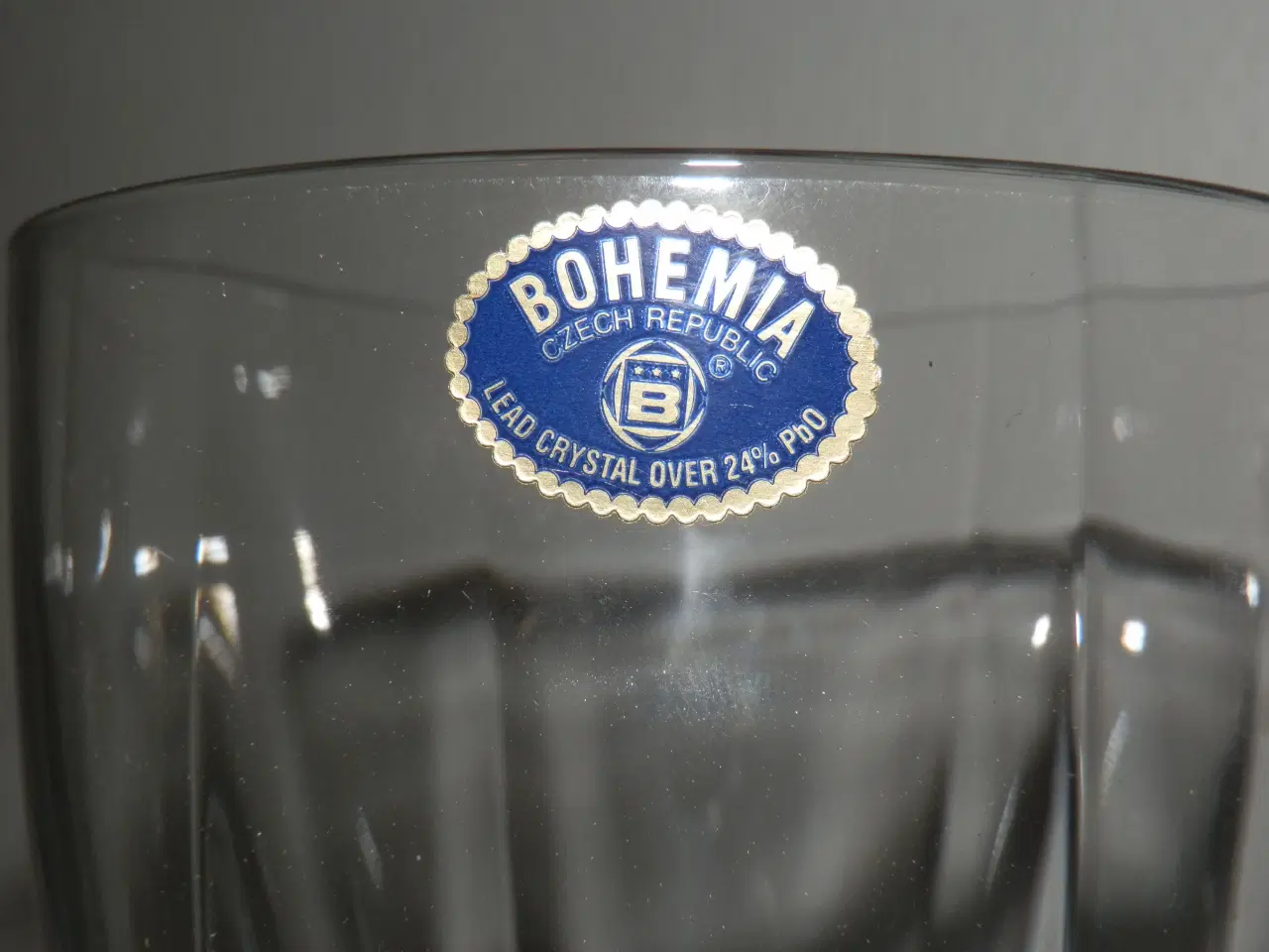 Billede 8 - 10 & 12 stk. Bohemia krystal champangeglas