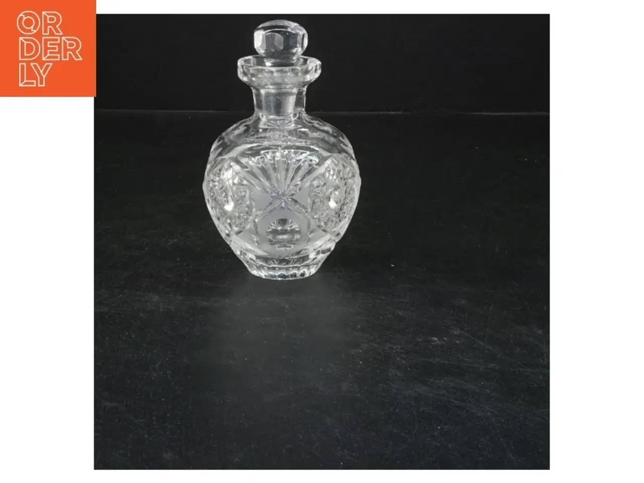 Billede 2 - Dekorativ parfume flacon med prop (str. 12x8 cm)