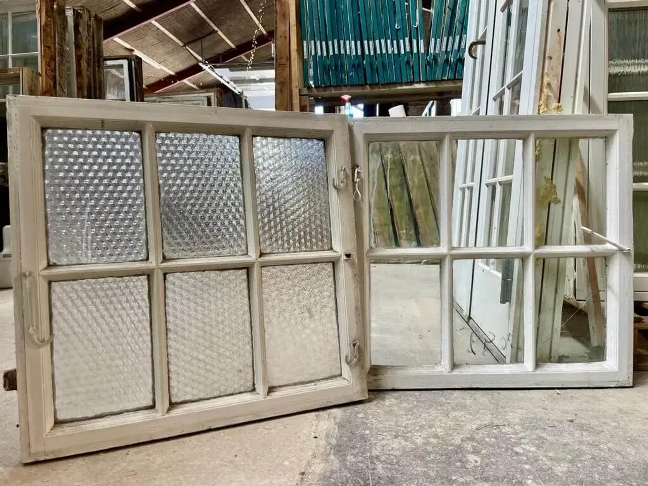 Billede 4 - Liggende 6-ruders vinduesramme m. fine profiler