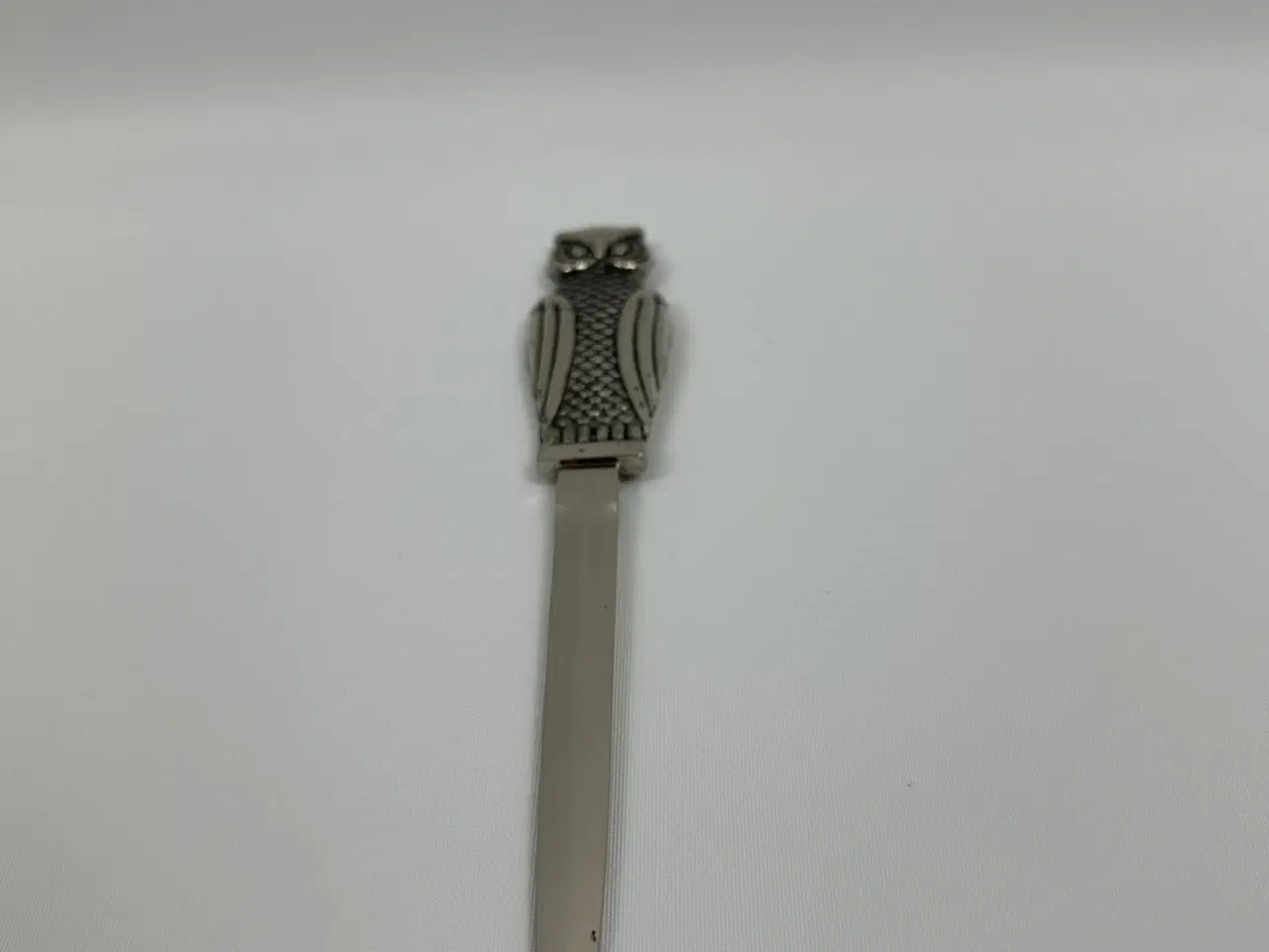Billede 6 - Vintage brevåbner / brevkniv i stål m. ugle
