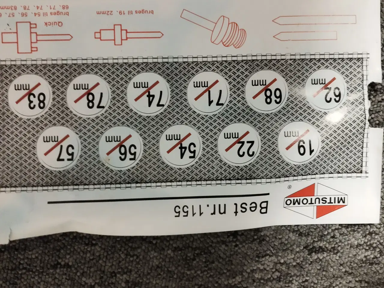 Billede 7 - Hul skære sæt 