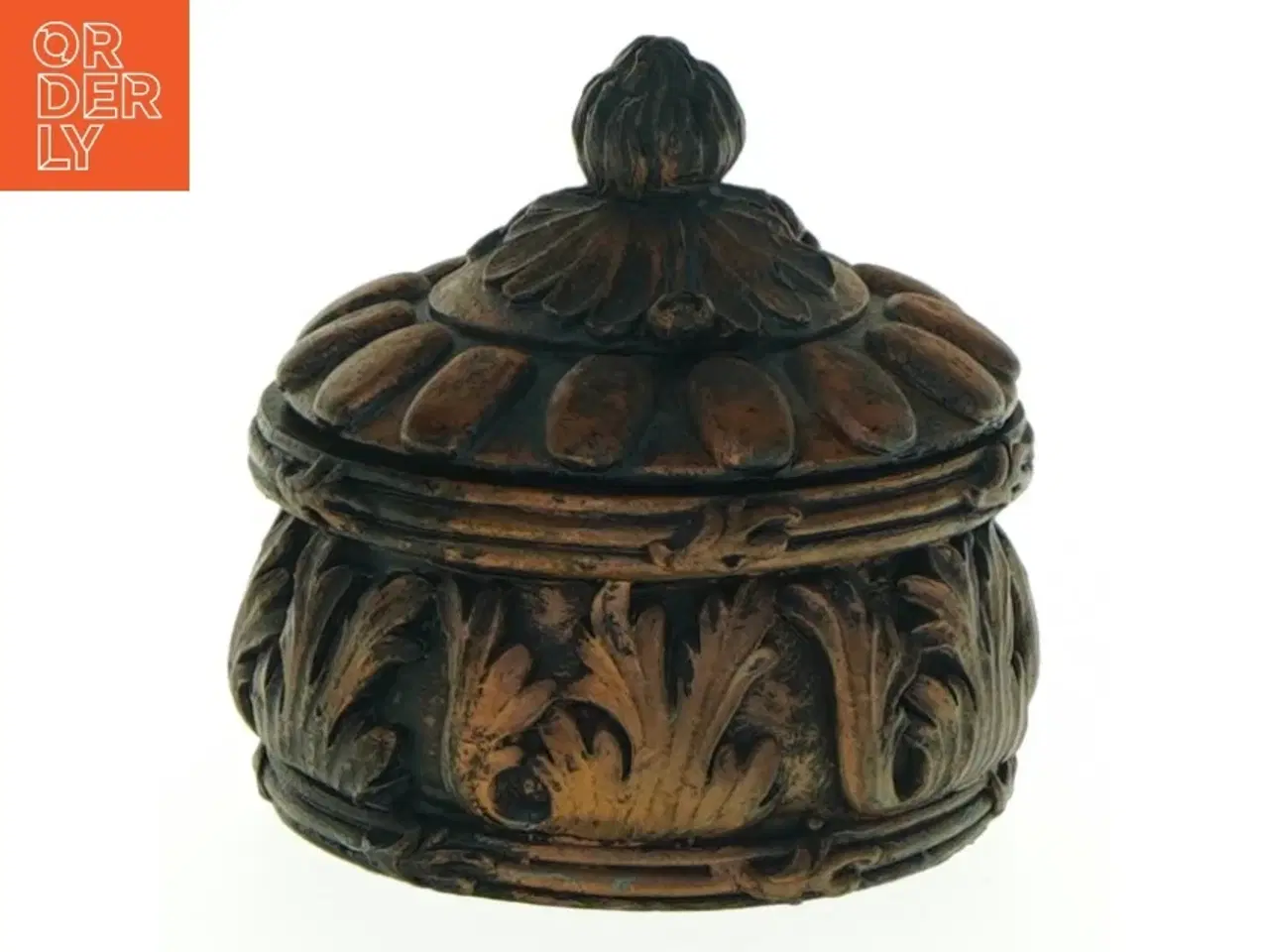 Billede 1 - Lille krukke med låg (str. 7 x 7 cm)