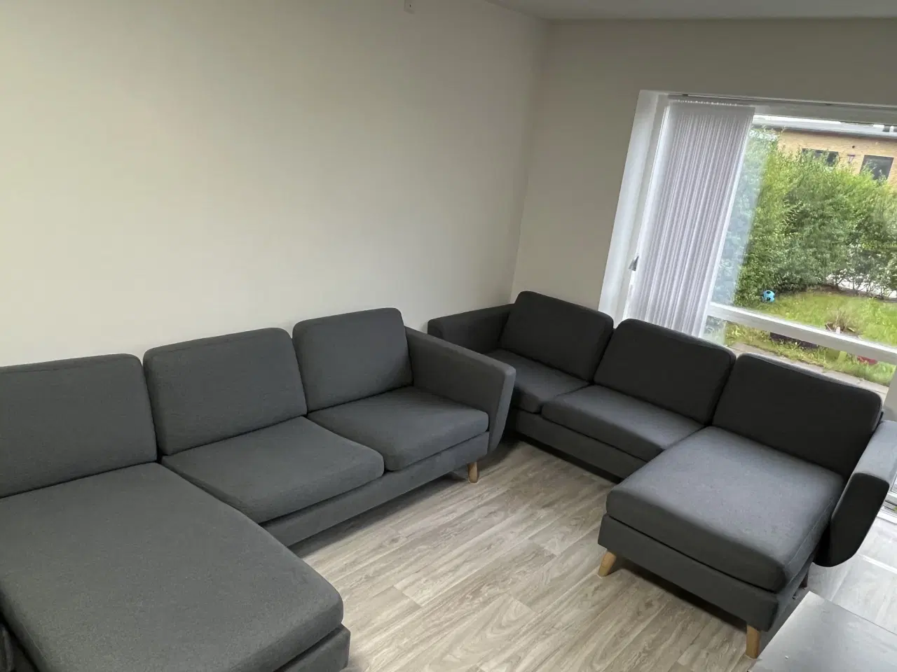 Billede 5 - 3 Personers VENDBAR sofa med chaiselong, BETRÆK KA
