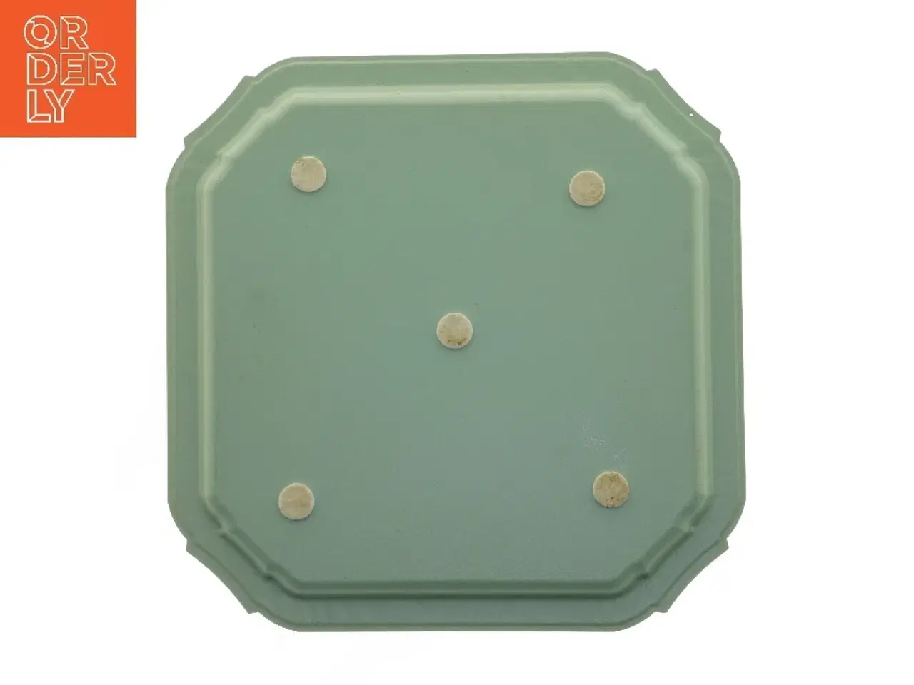 Billede 3 - Firkantet metalbakke (str. 36x36 cm)