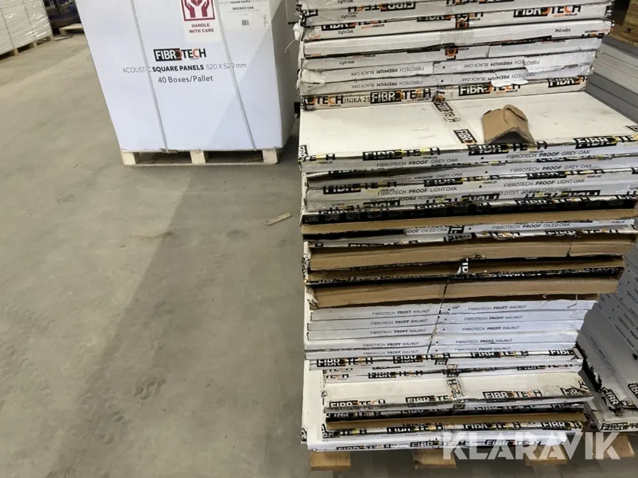 Billede 3 - Akustikpaneler Fibrotech 36 styk, 2 sortering, blandede farver