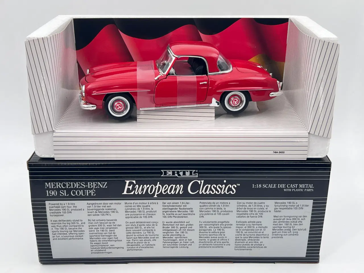 Billede 8 - 1955 Mercedes-Benz 190 SL Coupe 1:18