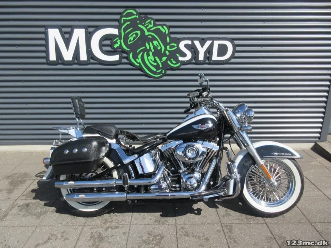 Billede 1 - Harley-Davidson FLSTN Softail Deluxe MC-SYD BYTTER GERNE