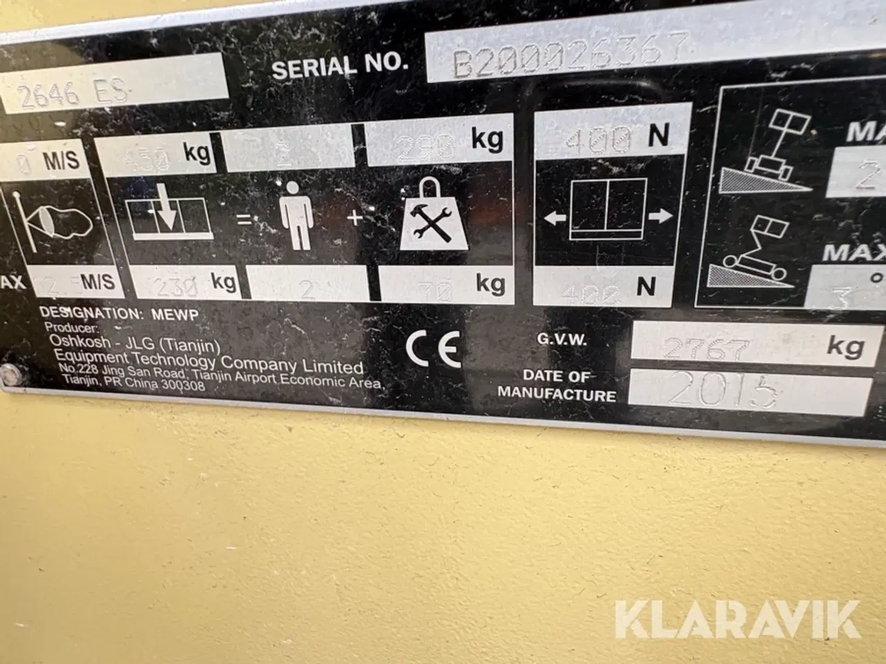 Billede 8 - Sakselift 10 JLG 2646ES
