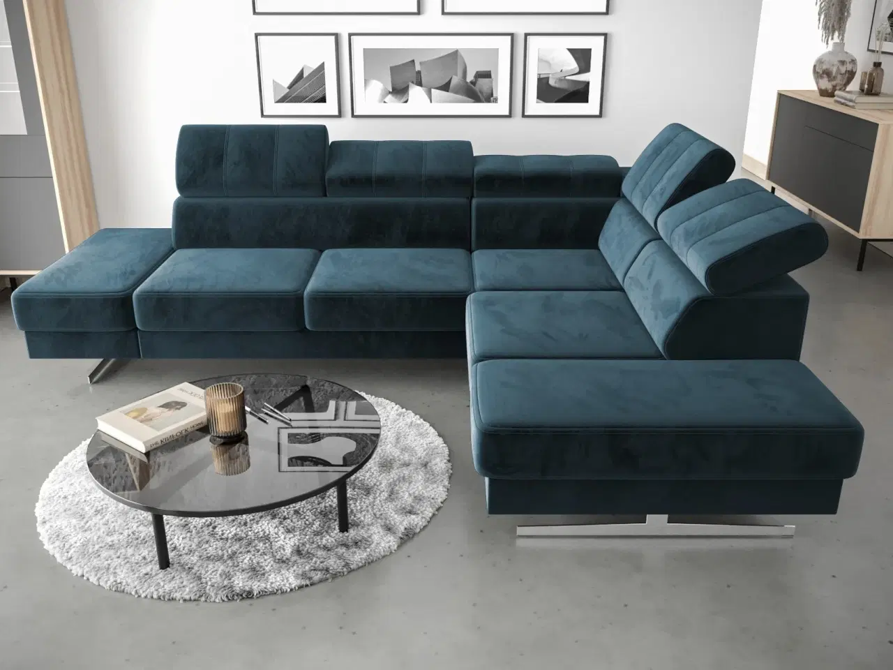 Billede 6 - EMPIRE HJØRNESOFA 225X300