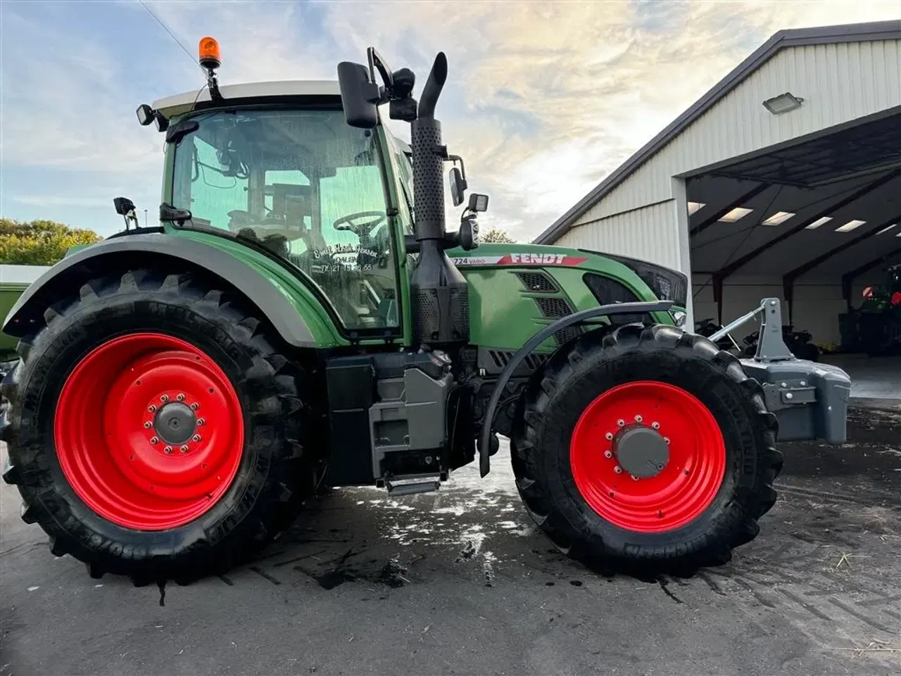 Billede 10 - Fendt 724 SCR Profi Plus KUN 6500 TIMER OG MED RTK AUTOSTYRING!