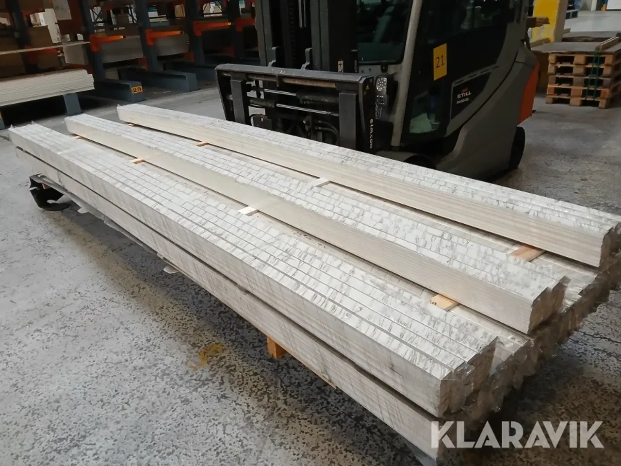 Billede 1 - Fodliste hvidmalet LTI LTI 10 380 styk