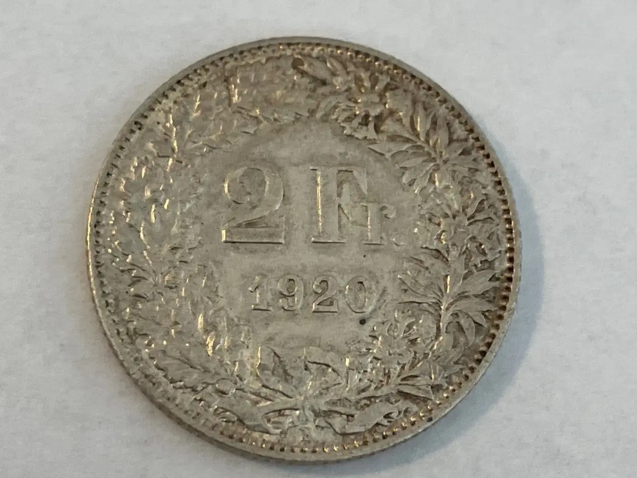 Billede 1 - 2 Francs Switzerland 1920