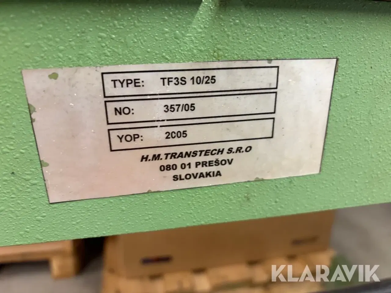 Billede 4 - Pladebukker H.M. Transtech TF3S 10/25