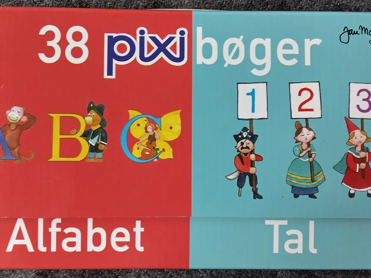 Billede 1 - 38 pixi bøger, Alfabet og Tal