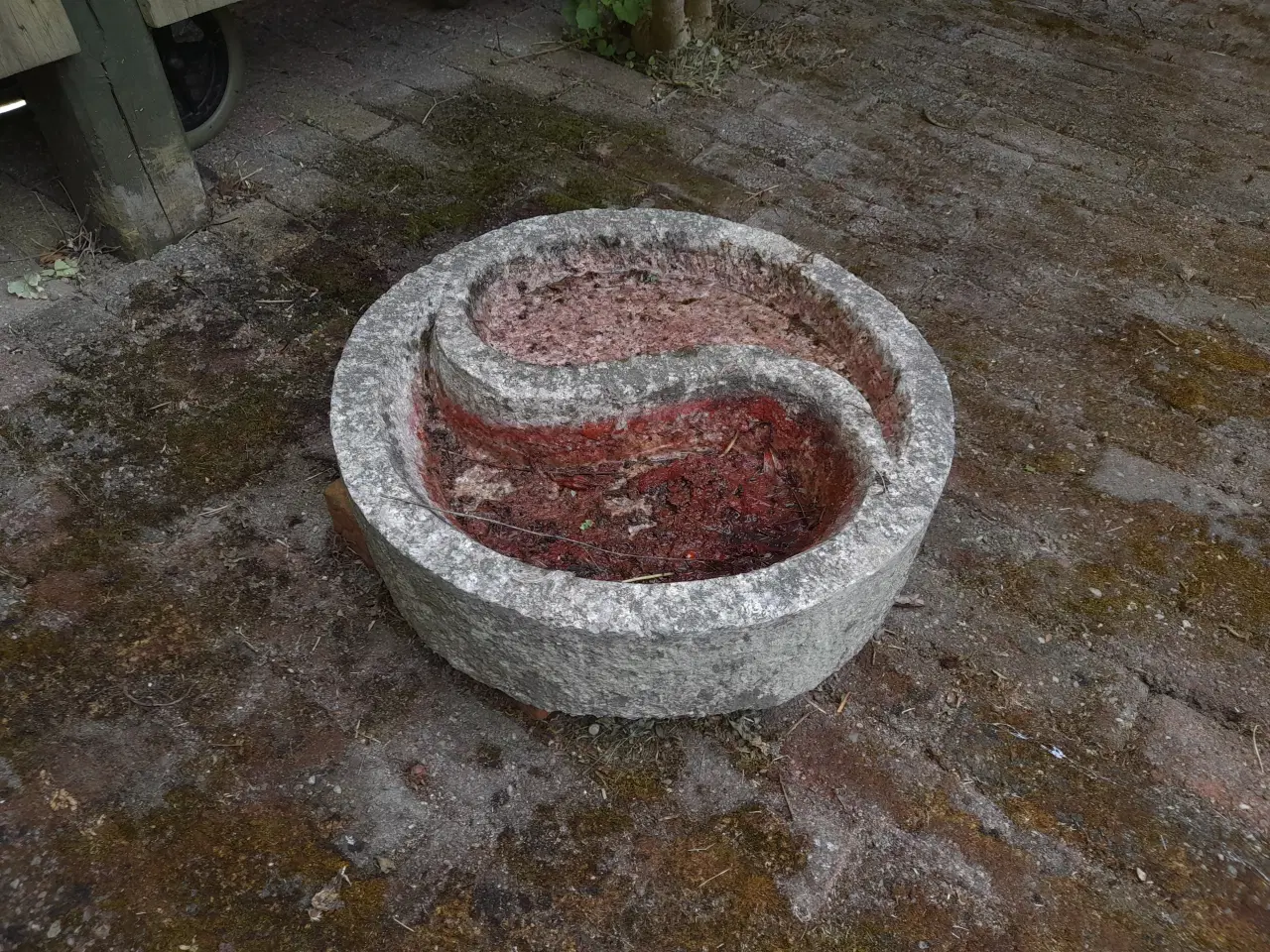 Billede 3 - Fuglebad i granit