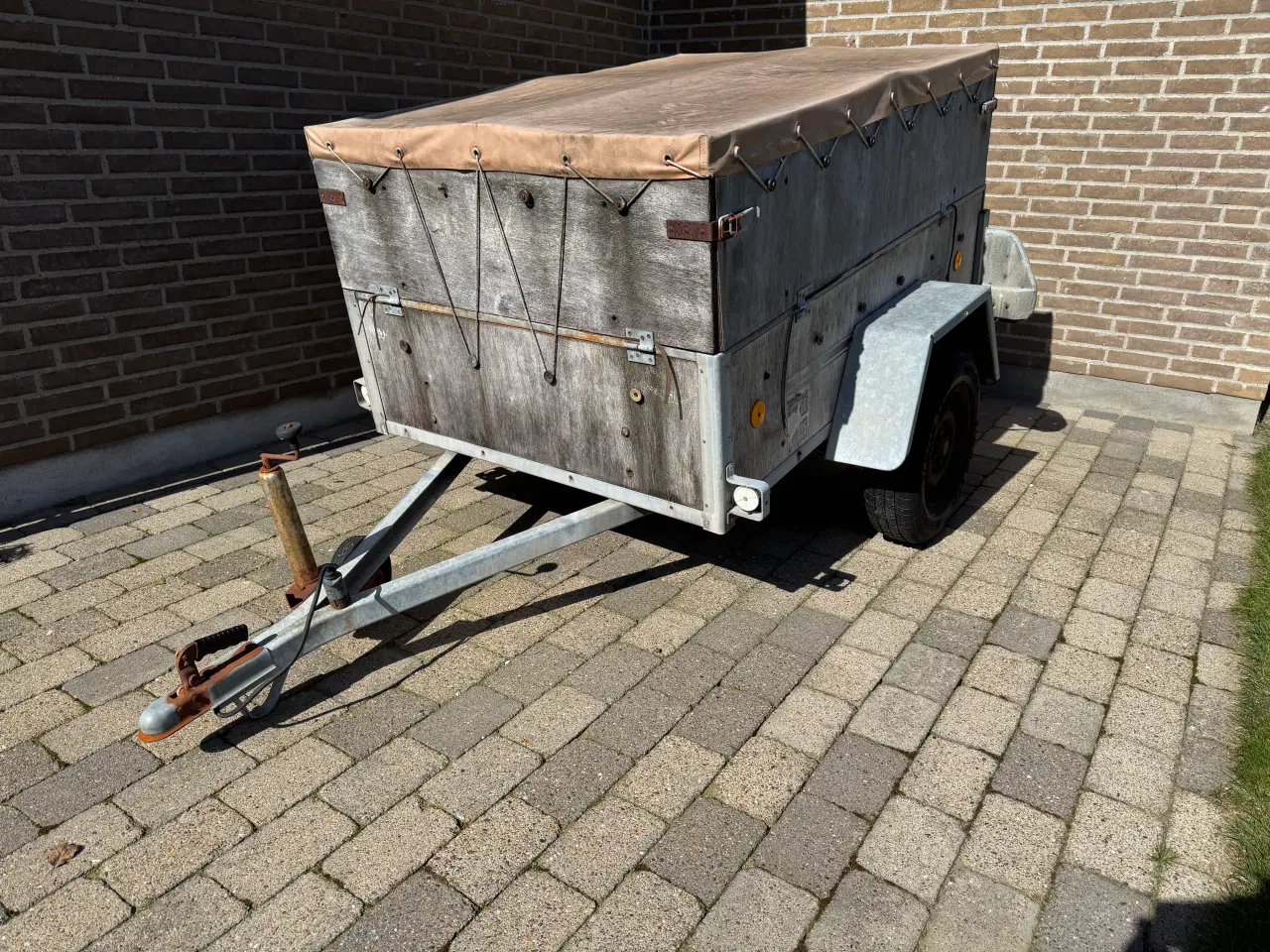 Billede 1 - Branderup trailer med høje sider