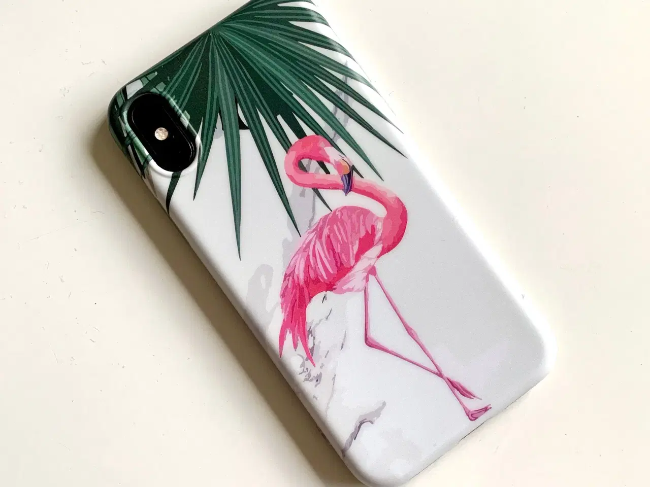 Billede 3 - Silikone cover med flamingo til iPhone 10 X el XS 