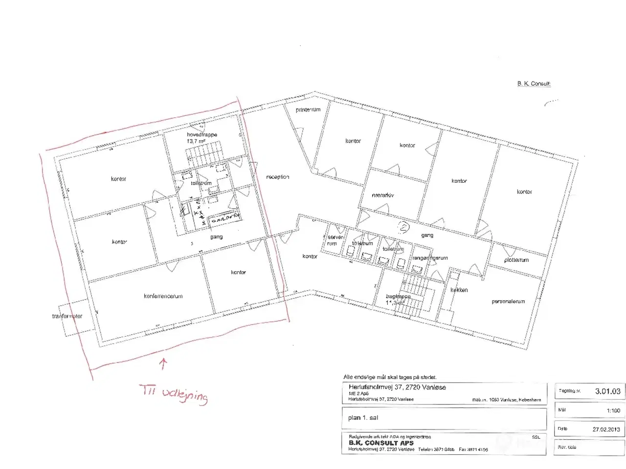 Billede 9 - Lokaler,  Herlufsholmvej 37, 1, th. ,2720 Vanløse