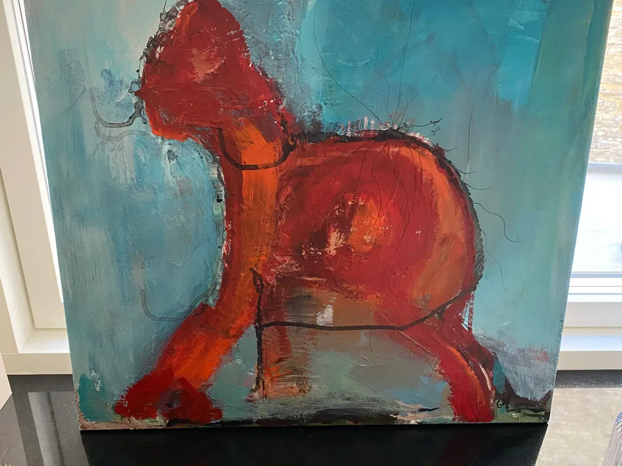 Billede 1 - Charlotte Hammershøj maleri.