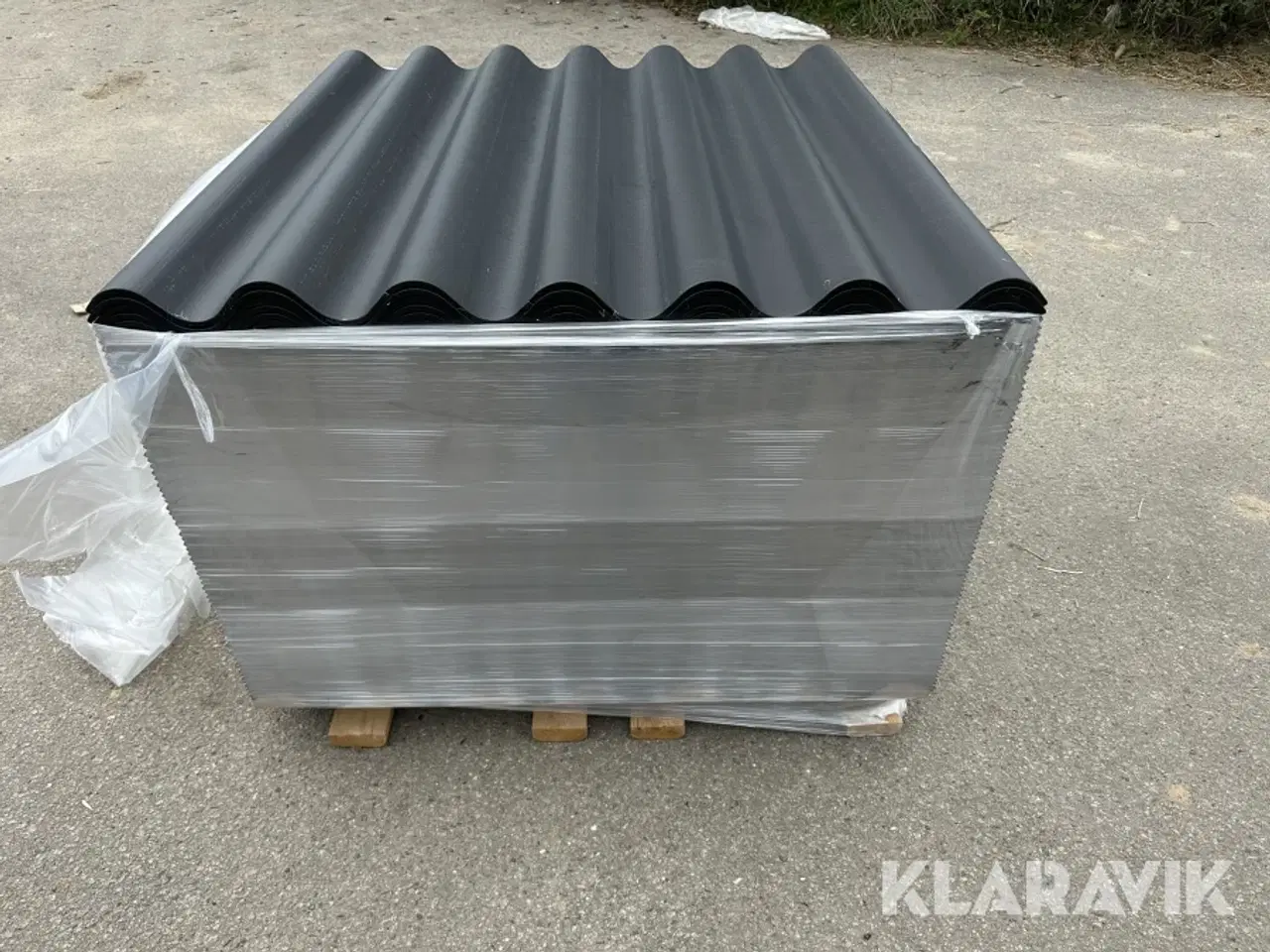 Billede 9 - Bølgeplade 75 styk Euronit 700T FK Sort