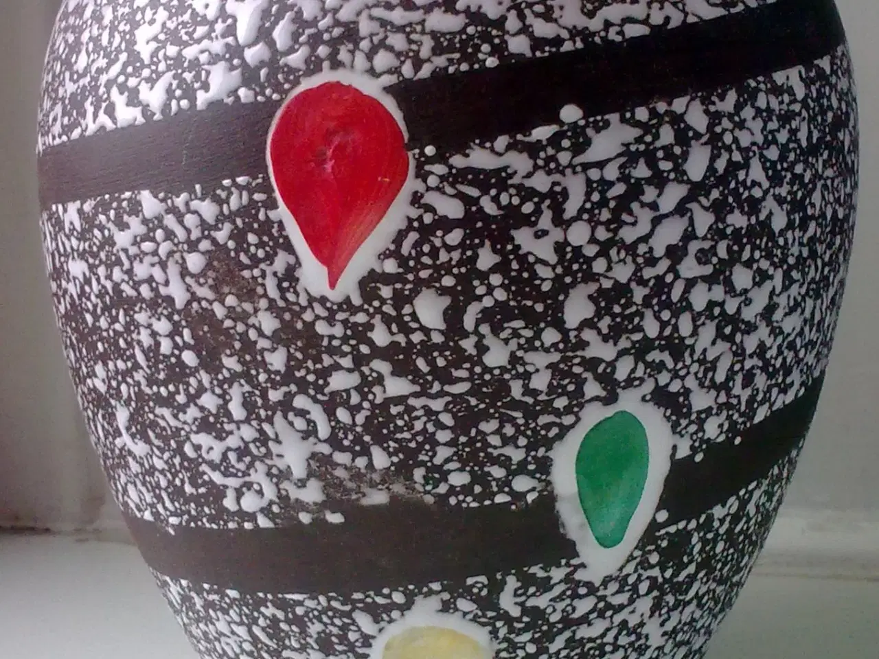 Billede 1 - Retro Germany keramik m sne og trafiklys