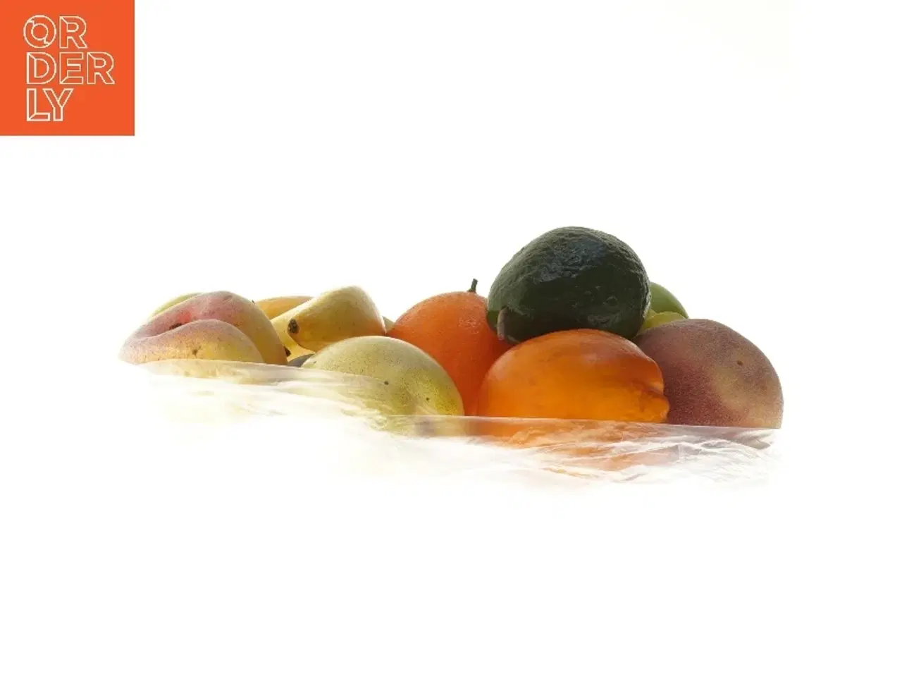 Billede 3 - Dekorativ frugt i plast (str. 3-12 cm)