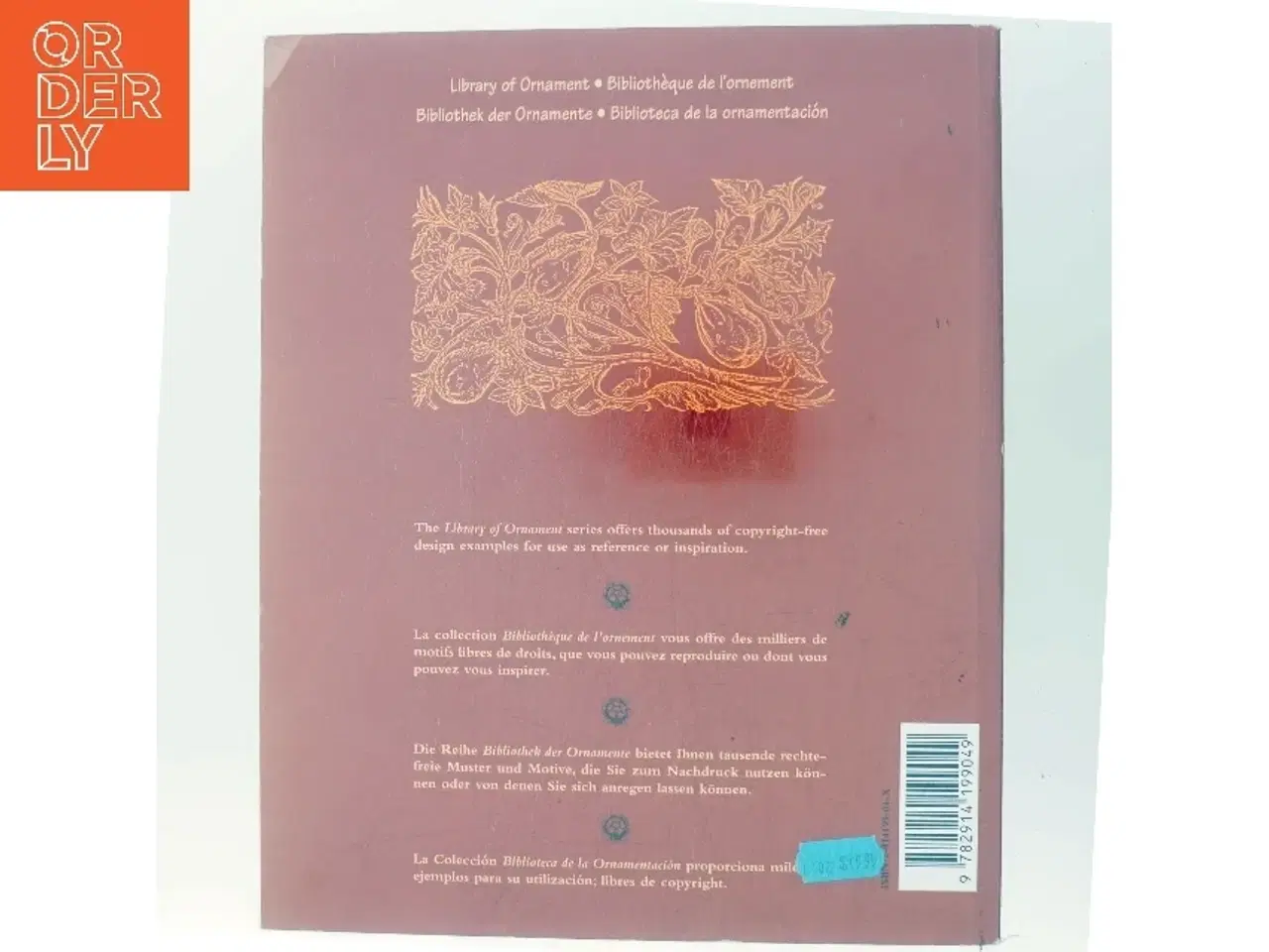 Billede 3 - Ornamentbibliotek Royaltyfri Blomster designs  (Bog)