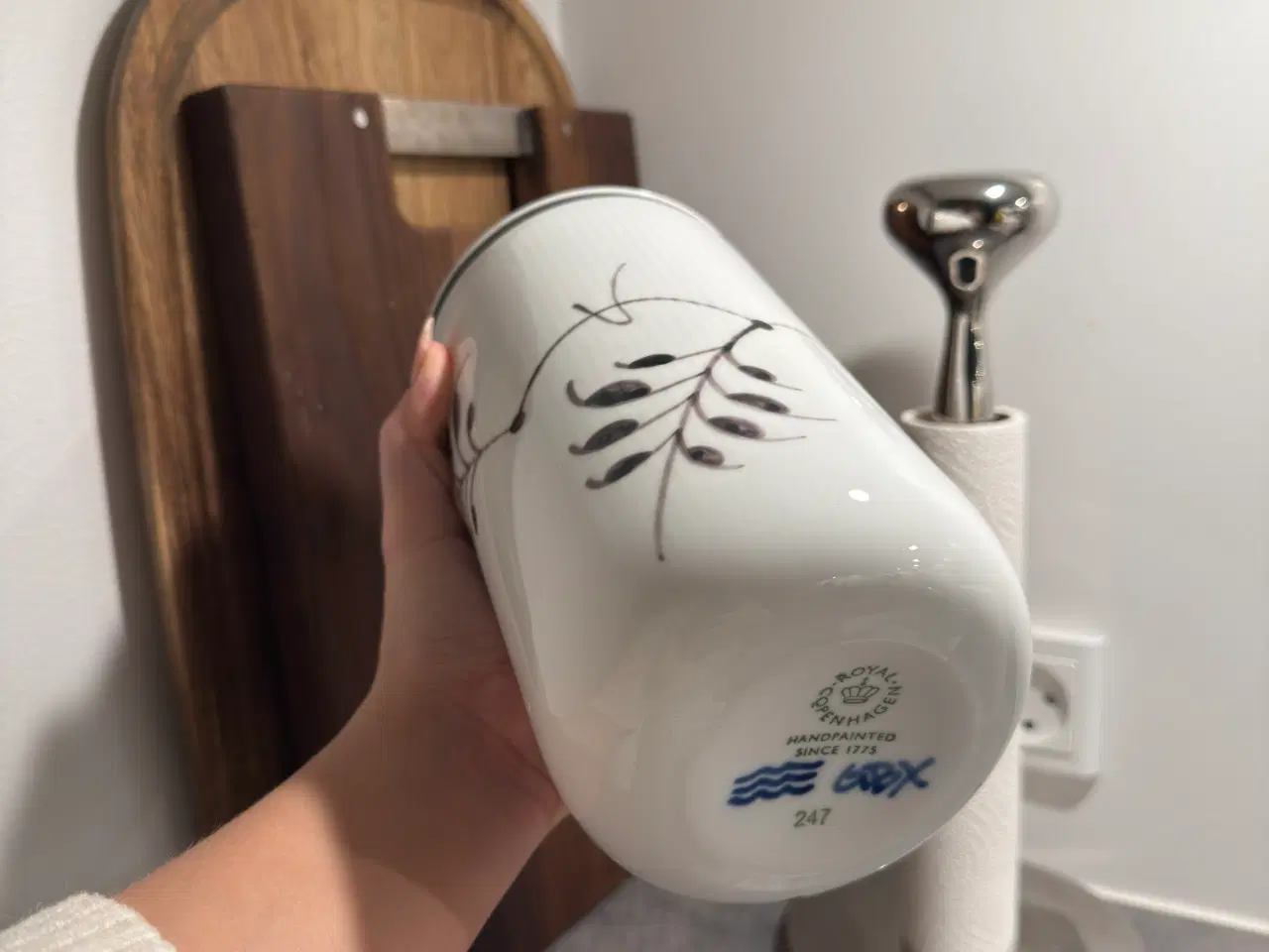 Billede 4 - Royal Copenhagen – Sort Mega Riflet – BYD 