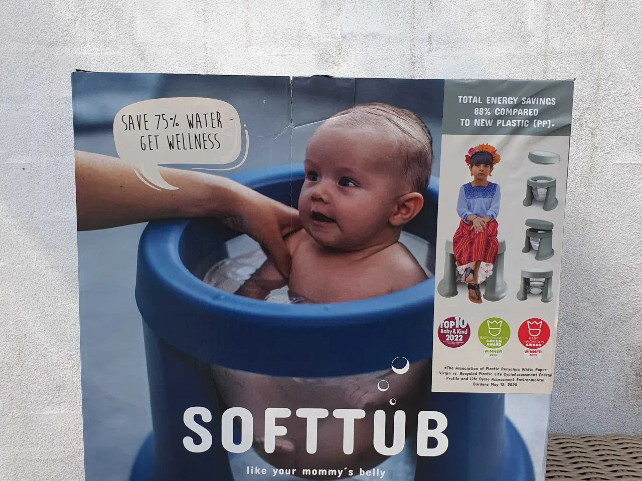 Billede 1 - Softtub baby badekar 