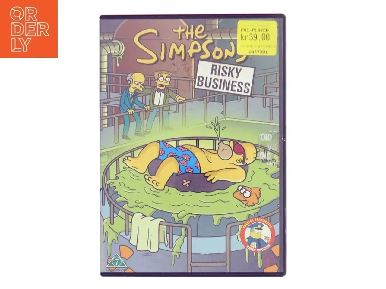 Billede 1 - The Simpsons - Risky Business (DVD)