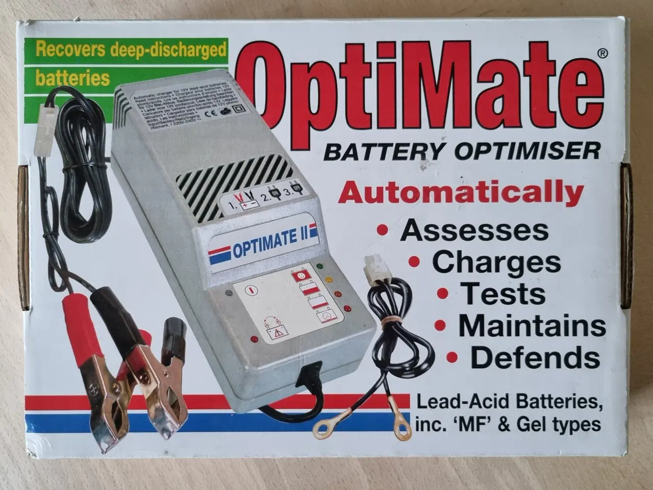 Billede 1 - Automatisk batteri-lader til MC