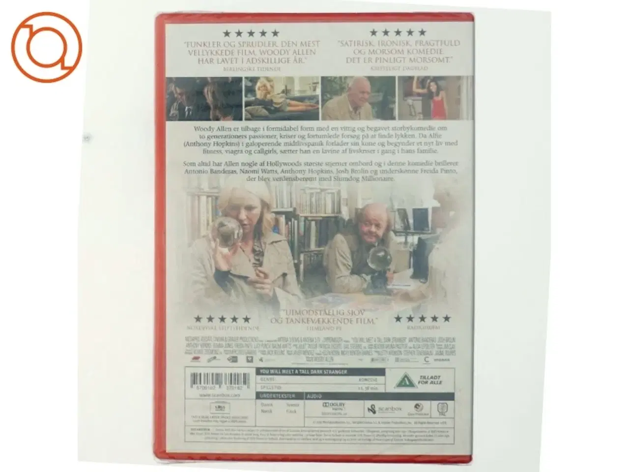 Billede 3 - YOU WILL MEET A TALL DARK STRANGER (DVD)